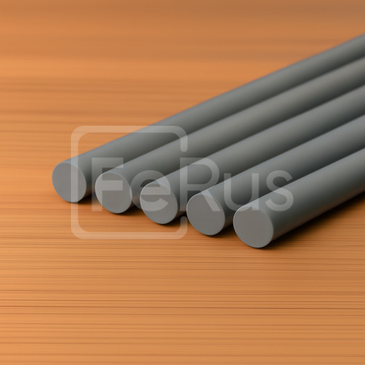 Стержень полиэтиленовый серый 8х2000 мм PP-H ТУ 22.21.10-011-17152852-2019