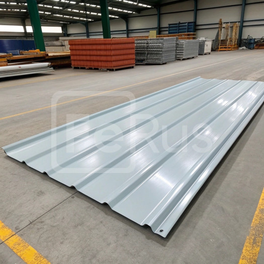 Профнастил С8 полиэстер (Zn100-180) 0,65х1150х800 мм, RAL 7035