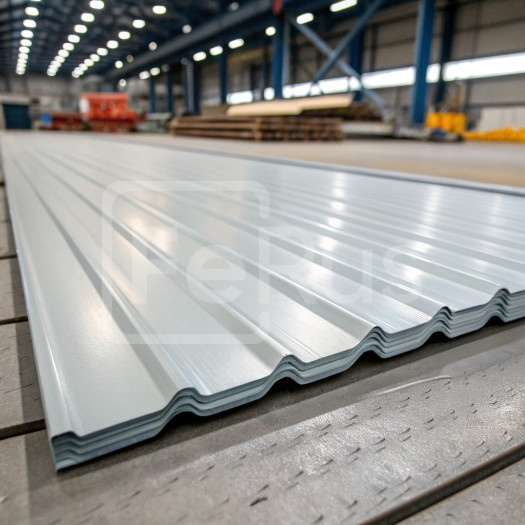 Профнастил С8 полиэстер (Zn100-180) 0,35х1150х800 мм, RAL 9002