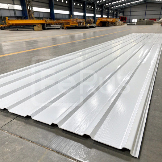 Профнастил С8 полиэстер (Zn100-180) 0,65х1150х800 мм, RAL 9003